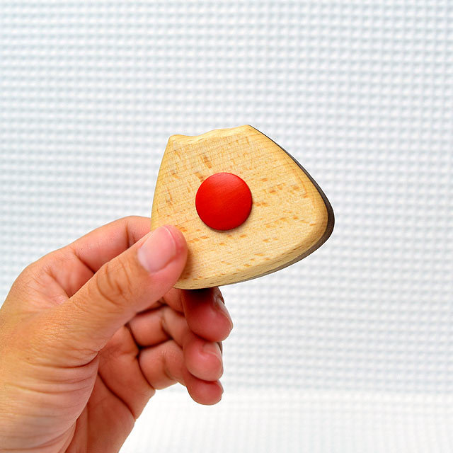 おにぎりのラトル ナカムラ工房 ｜木のおもちゃ ポプリの森