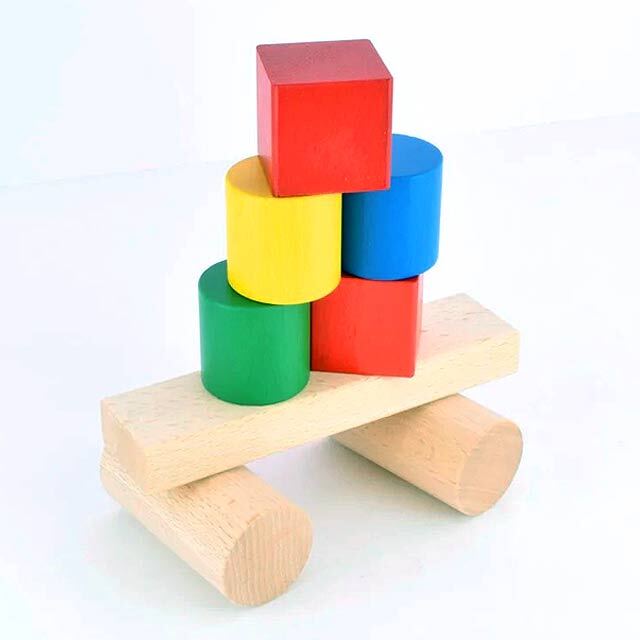 積み木遊び 色つみき グラデーション