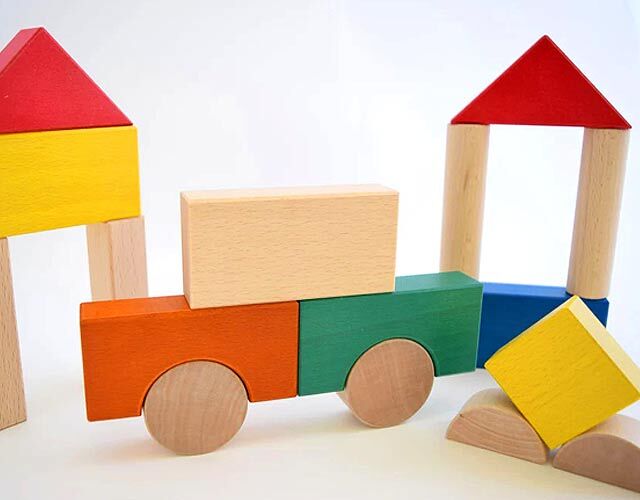 赤ちゃんの初めての積み木におすすめ