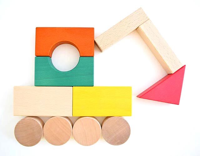 日本製の積み木