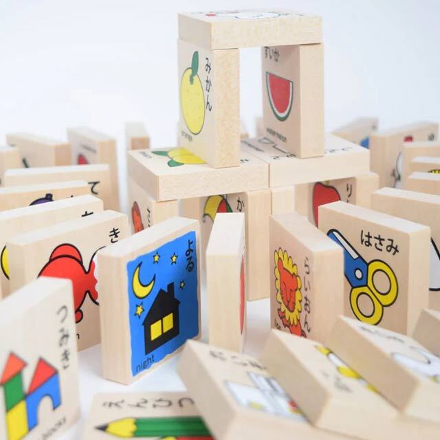 あいうえお積み木 1才 2才 3才