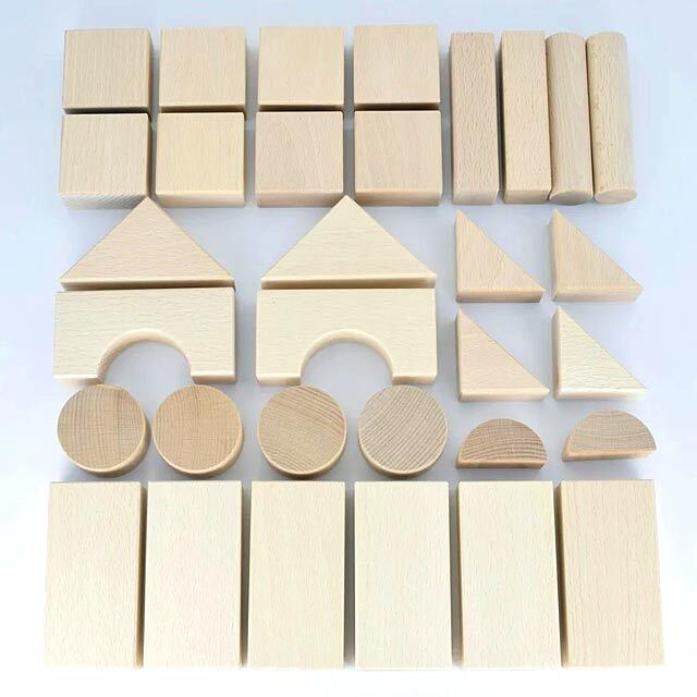 オーソドックスな基本つみ木