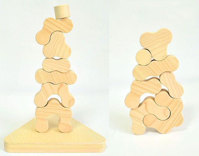 子どもも大人も楽しめる立体木製パズル
