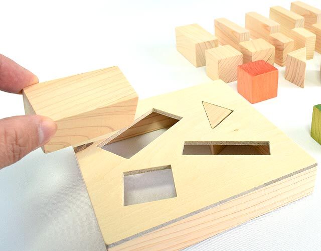 ちっちゃな積み木 ~木曽ひのき使用の幼児用つみき|木のおもちゃ ちっちゃな積み木 ~木曽ひのき使用の幼児用つみき|木のおもちゃ