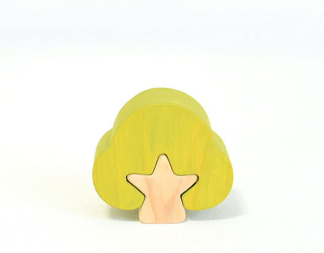 背の低い広葉樹（黄緑色）