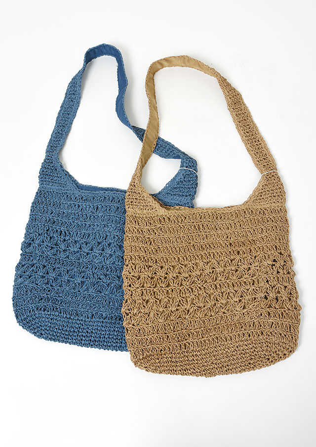 【2026春夏】【66】ペーパーショルダーバッグ【1264-208-1】【Selection】【S12】