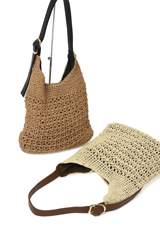 【2026春夏】【67】ペーパーワンショルダートート【2264-108-1】【Selection】【S12】