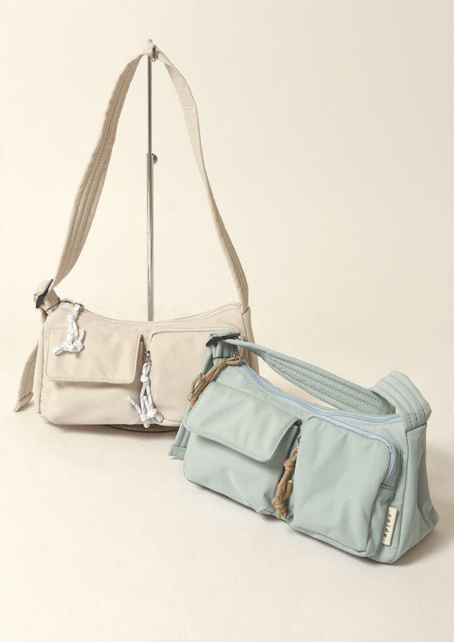 SALE!!【2025春夏】【66】ボックスポケットショルダーバッグ【3251-338-1】【Selection】【COLDE】【S11】