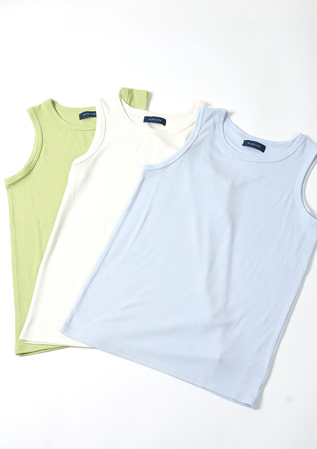 【2026春夏】【ブルーライフ】マイクロボーダーアメリカンスリーブタンクトップ【B-862100】【S12】