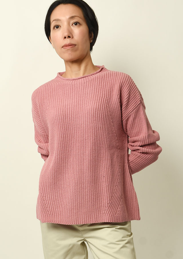 SALE!!【2025春夏】【ブルーライフ】畦編みプルオーバーニット【BL065001】【S11】