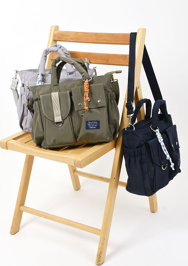 【2026春夏】【ポートランド】フラップポケット付きトートバッグ【PA41-417】【S11】