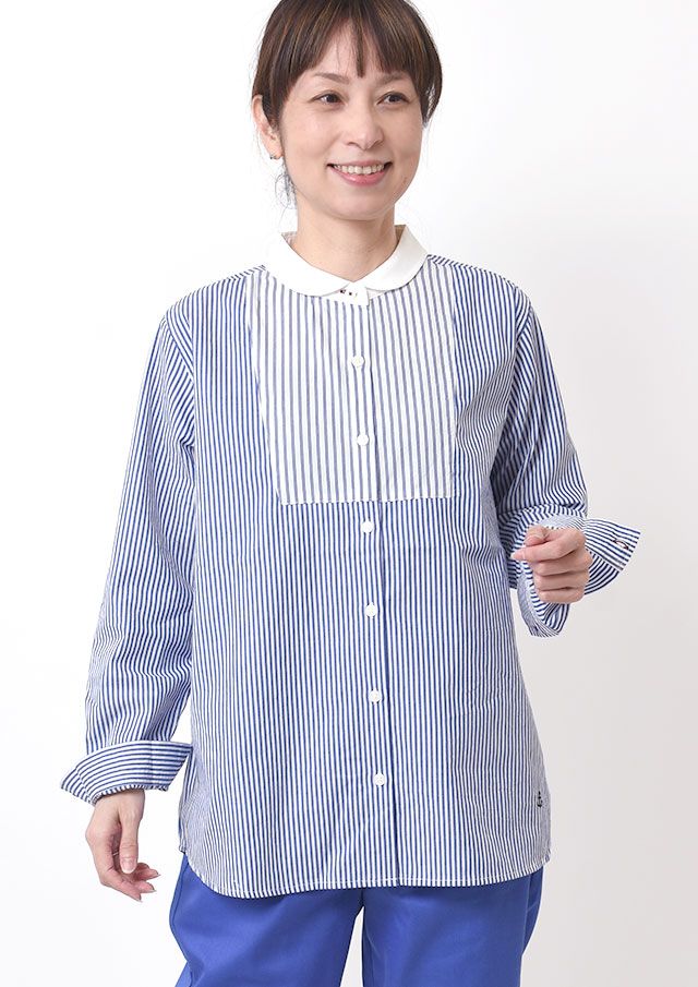 【2026春夏】【ポートランド】ショールカラークレリックブラウス【PL056302】【S11】