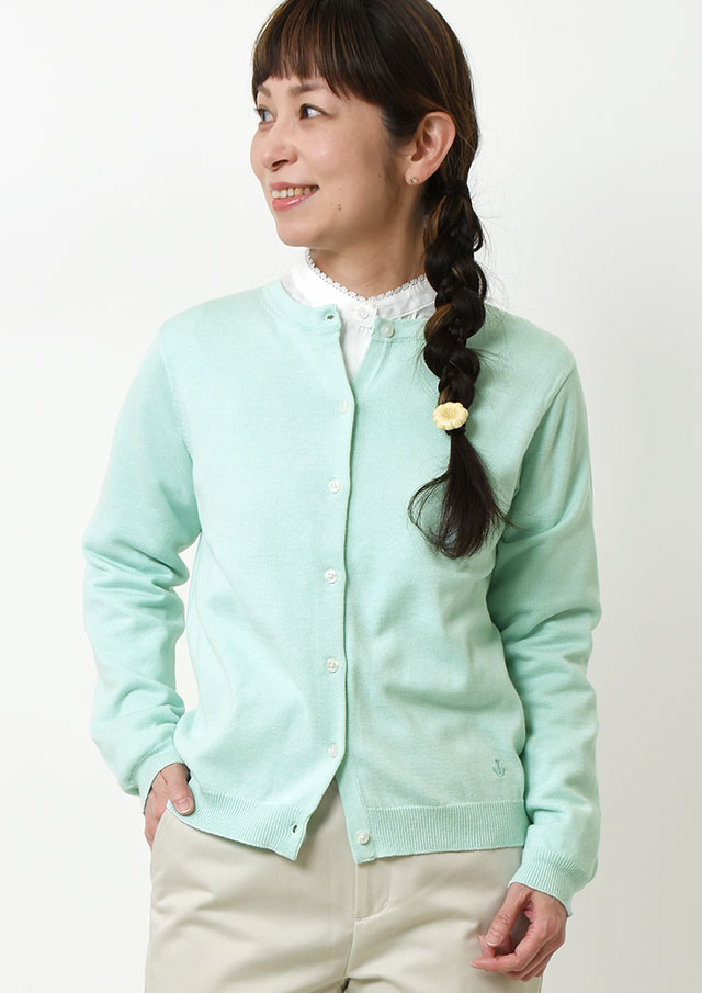 【2026春夏】【ポートランド】クルーネックカーディガン長袖【PL066301】【S11】