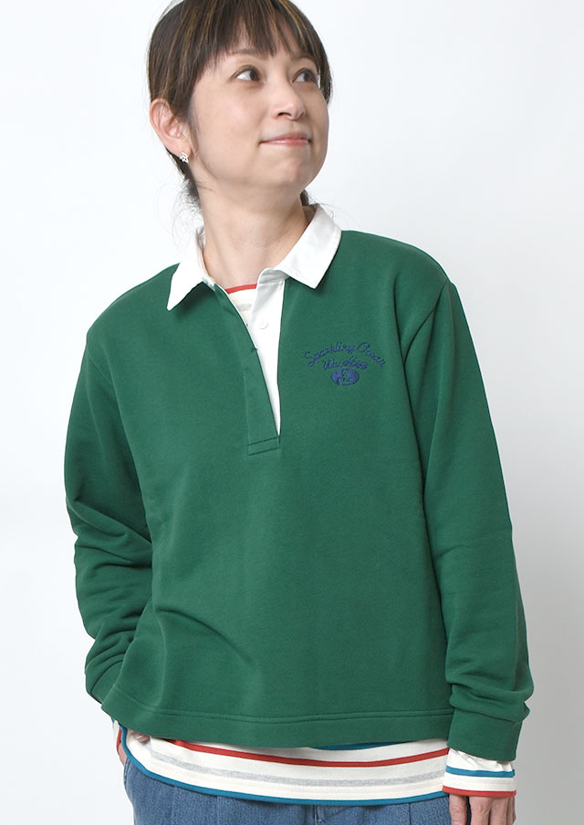 SALE!!【2025秋冬】【ポートランド】スウェット無地スキッパープルオーバー【PL075723】【S21】