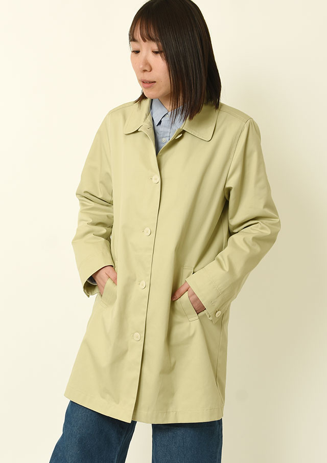 SALE!!【2025春夏】【ポートランド】TCツイルステンカラーコート【PL115301】【S11】