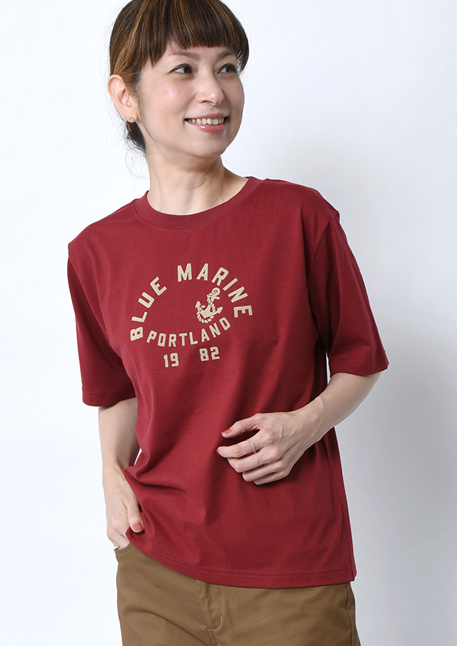 【2026春夏】【ポートランド】フロッキーロゴプリントTシャツ【PL156406】【S12】
