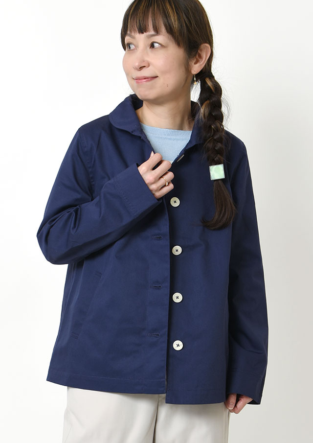 【2026春夏】【ポートランド】TCツイルショールカラージャケット【PL166301】【S11】