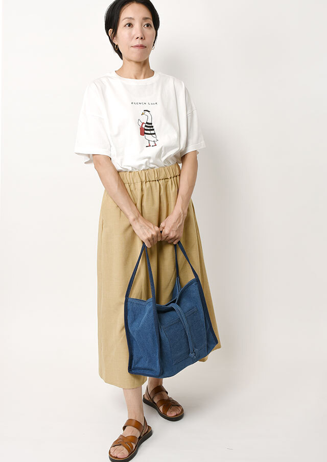 【2025春夏新作】MARNI デニム トート スモールバッグ デニムスモールトートバッグ | Marni