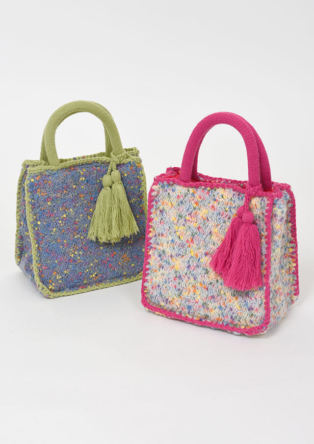 【2025秋冬】【66】ネップヤーントートバッグ【1251-419-1】【Selection】【S22】