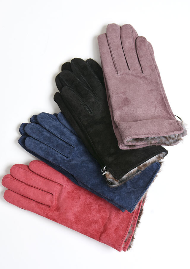 【2025秋冬】【66】ピッグスエード手袋【2155-25】【Selection】【MOMY_COLLECTIONS】【S22】