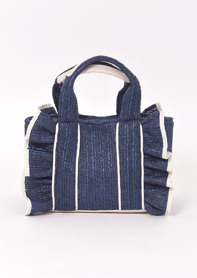 【2026春夏】【66】フリルトートバッグ【2261-162-1】【Selection】【S11】