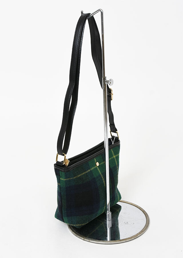 Todayful ノベルティ チェックショルダーバッグ BLU TODAYFUL(トゥデイ