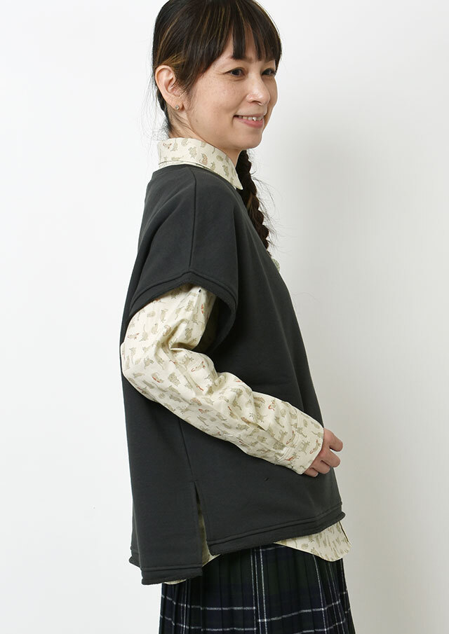 2025秋冬】【ブルーライフ】裏毛ベスト【B-01E39463】【S21】