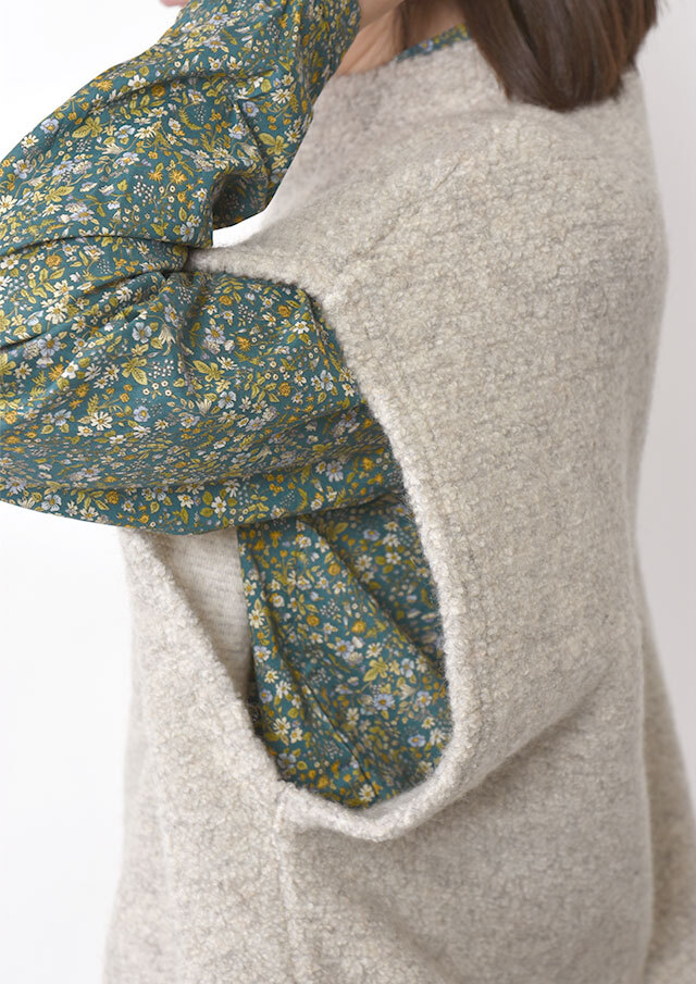 2025秋冬】【ブルーライフ】パイルベスト【B-853407】【S22】