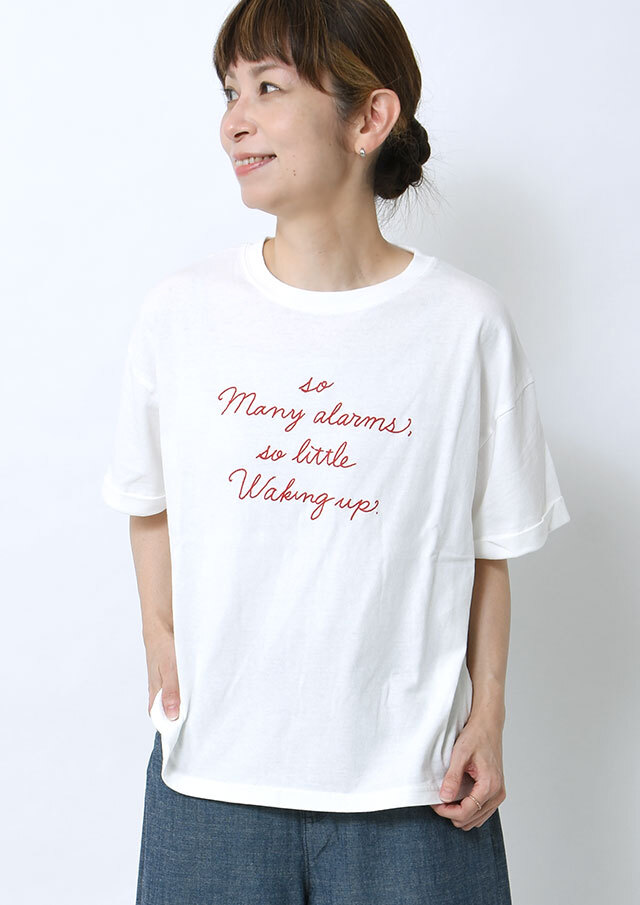 【2026春夏】【ブルーライフ】USAコットン刺繍ロゴTシャツ【B-862328】【S12】