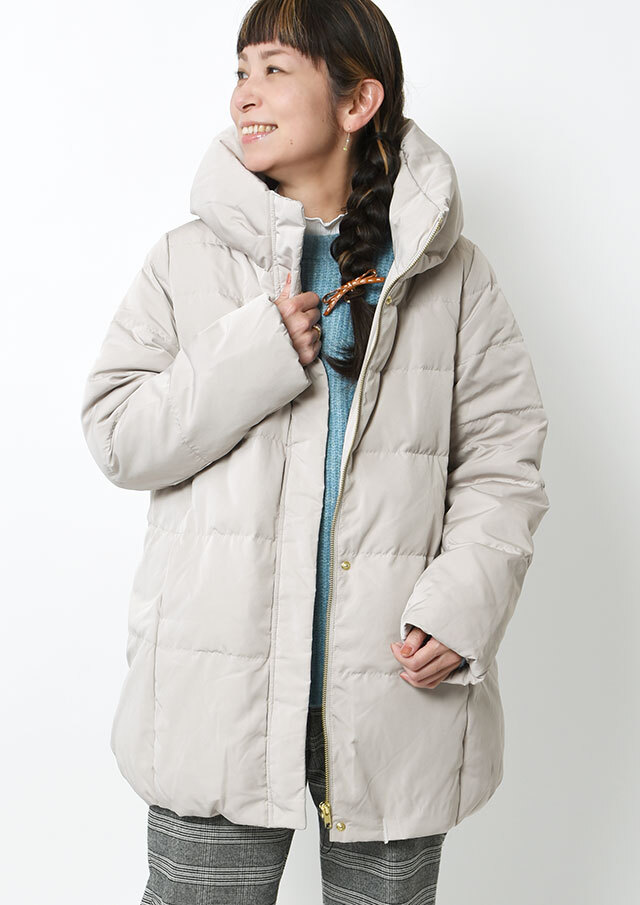 SALE!!【2025秋冬】【ブルーライフ】ミドル丈ダウンコート【B8559101】【S22】