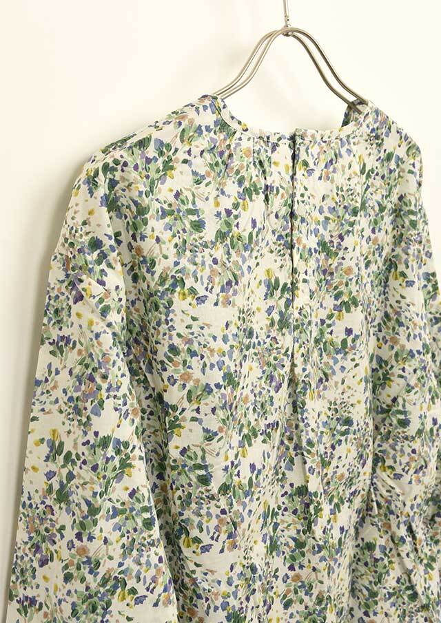 一点限り　littlecottonclothes 新品未使用　花柄ブラウス フラワーガーデン柄ブラウス | レディース服・レディース