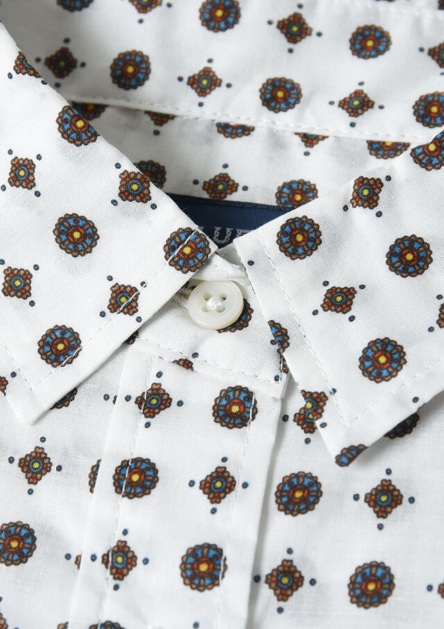 La petite fleur5分袖ブラウス La petite fleur5分袖ブラウス