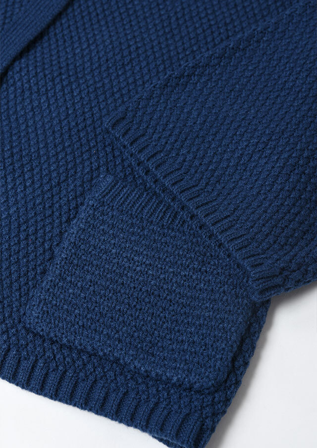 2025秋冬】【ブルーライフ】W前風カーディガン【BL065605】【S22】