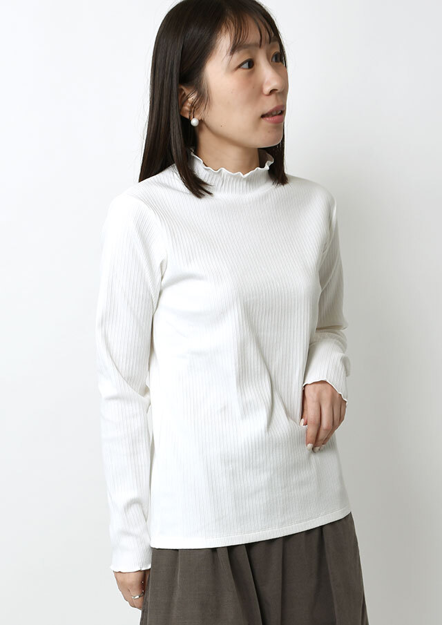 【2025秋冬】【ブルーライフ】テレコメローカットソー【BL075505】【S21】