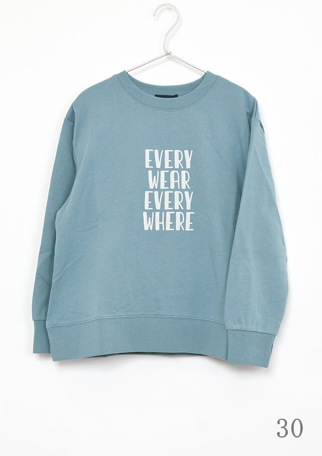 2026春夏】【ブルーライフ】裏毛ロゴプルオーバー【BL076001】【S11】