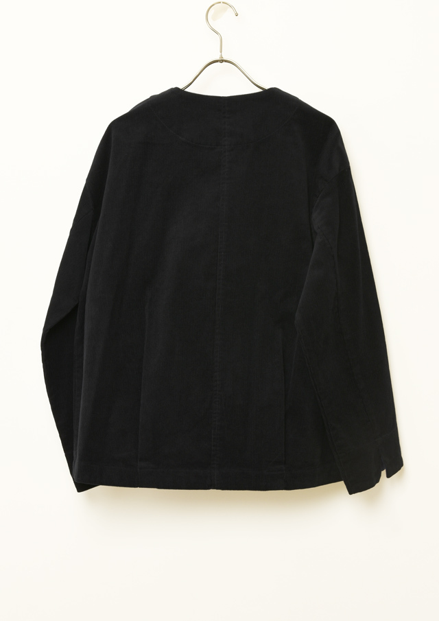 2025秋冬】【ブルーライフ】コーデュロイノーカラージャケット