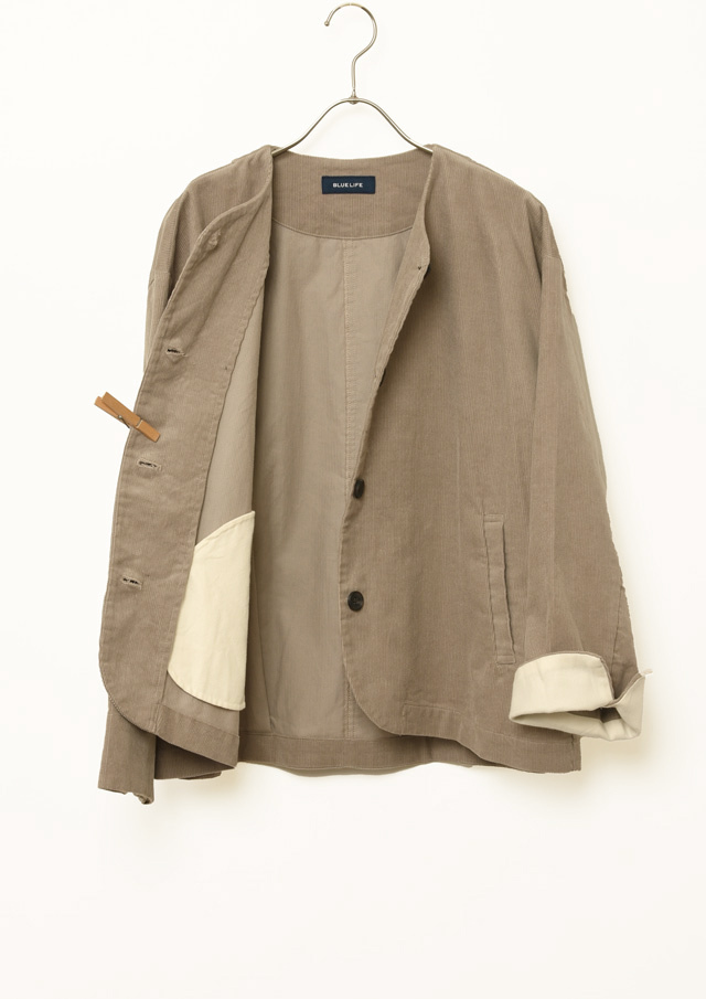 ジャケット・アウター happylife AMBIDEX Store △○サテンキルティングEVO BIG衿パフスリーブ