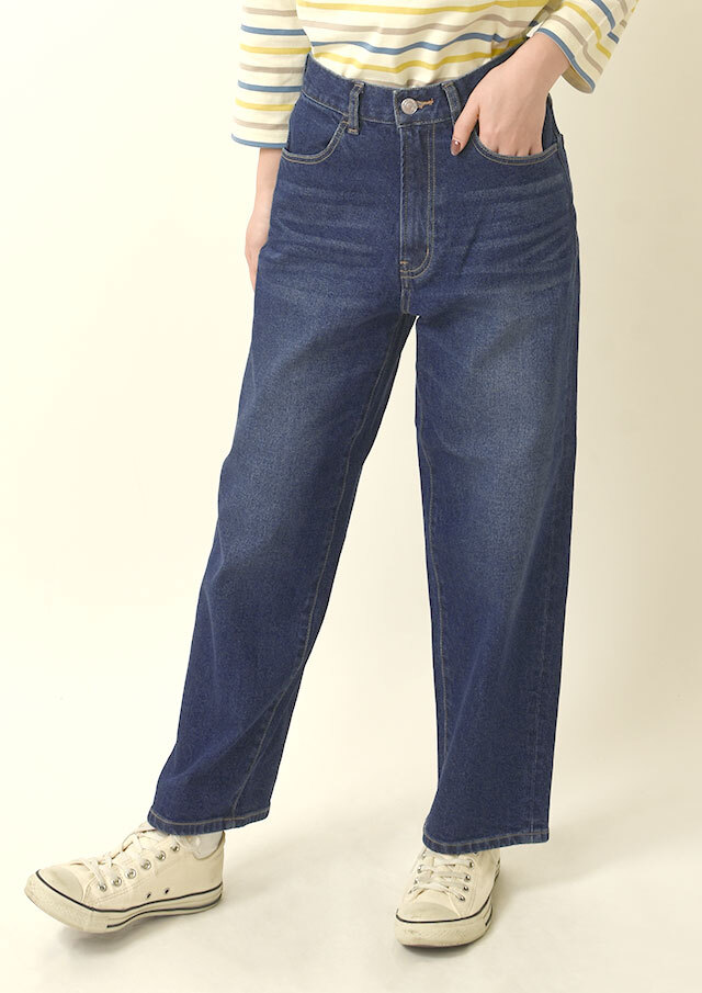 ブランデー ponpao21 2024秋冬】【ポートランド】カーブデニムパンツ【P-910060】【S21】