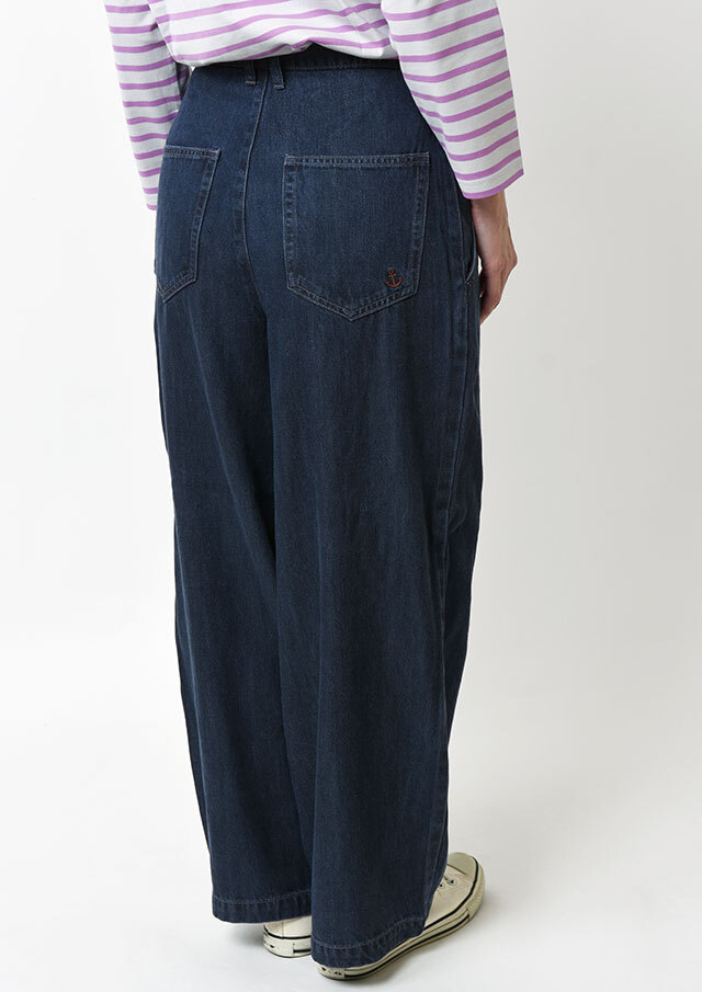 2025秋冬】【ポートランド】デニムタックトラウザー【P-910161】【S21】