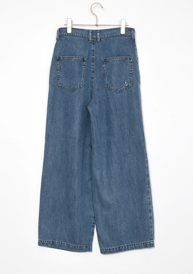 2025秋冬】【ポートランド】デニムタックトラウザー【P-910161】【S21】