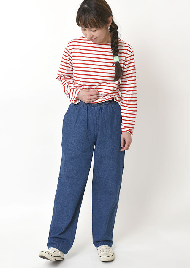 2026春夏】【ポートランド】イージーデニムパンツ【P-910206】【S11】