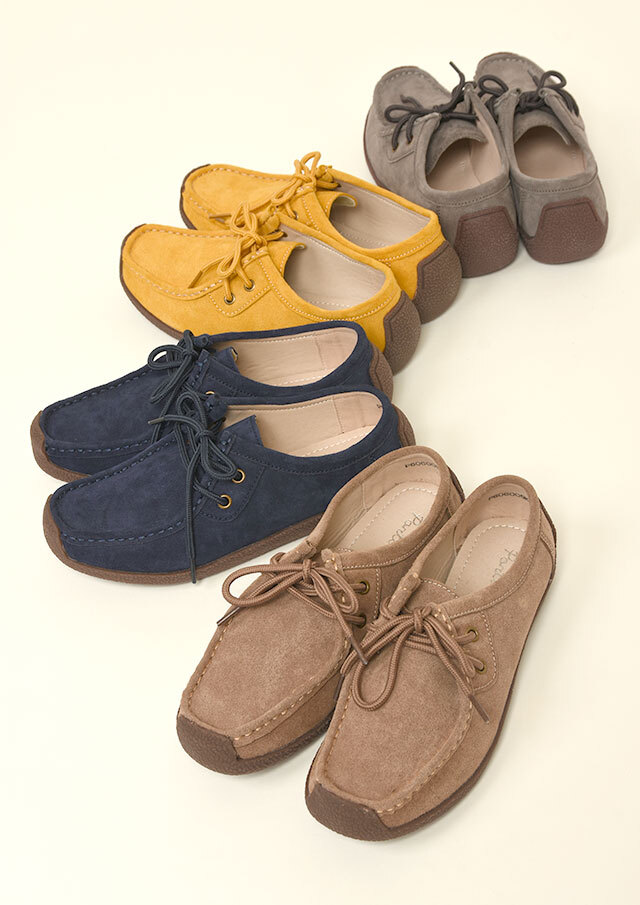 SALE!!【2025秋冬】【ポートランド】スエードモカシンシューズ【P606005KD】【S21】