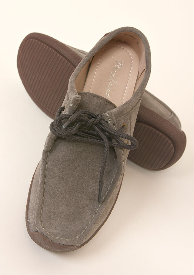 2025秋冬】【ポートランド】スエードモカシンシューズ【P606005KD】【S21】