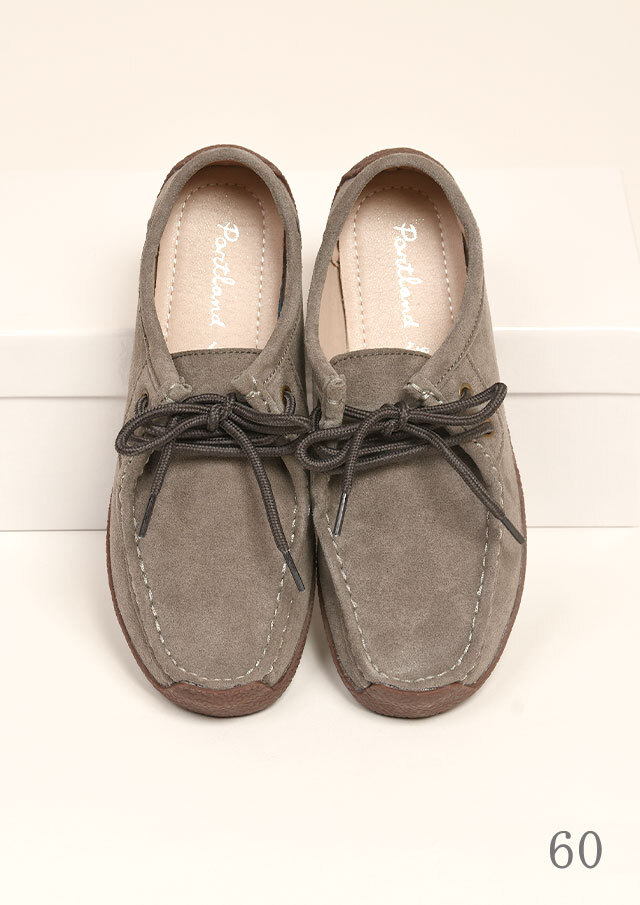2025秋冬】【ポートランド】スエードモカシンシューズ【P606005KD】【S21】