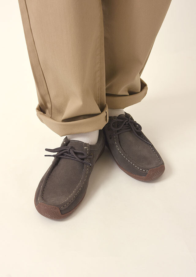 2024秋冬】【ポートランド】スエードモカシンシューズ【P606005S】【S21】