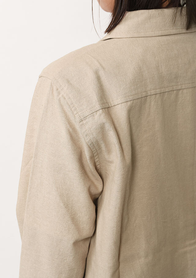 2025秋冬】【ポートランド】ファーマーズシャツ長袖【PL055806】【S21】