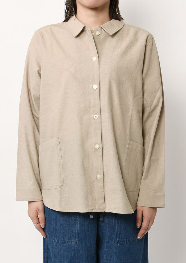 2025秋冬】【ポートランド】ファーマーズシャツ長袖【PL055806】【S21】