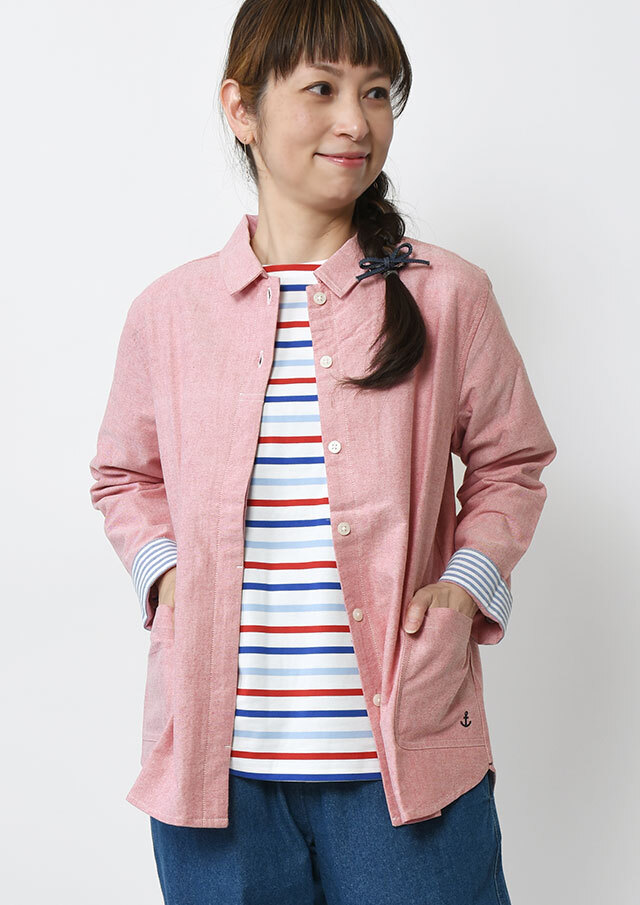 【2026春夏】【ポートランド】オックスファーマーズブラウス【PL056304】【S11】