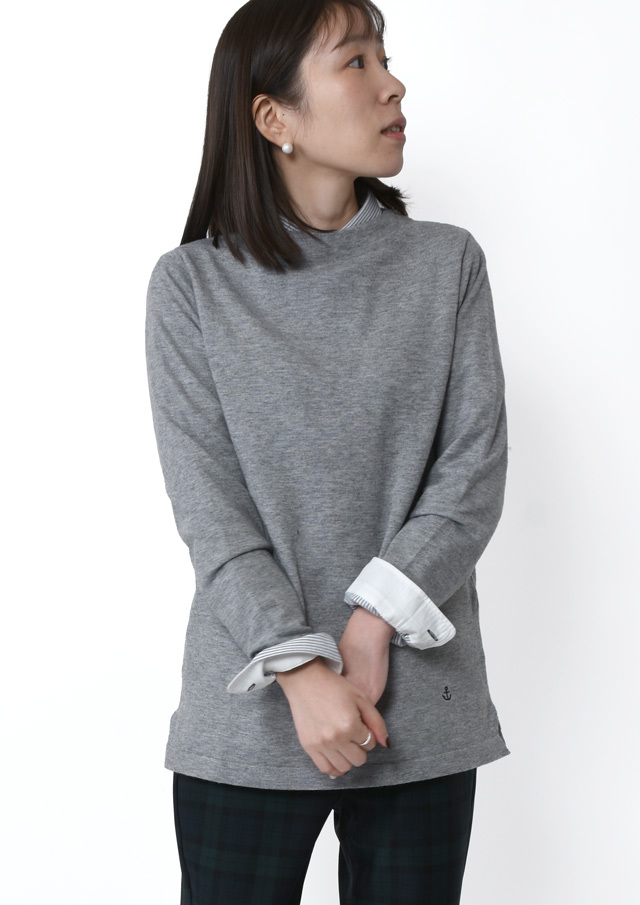 【2025秋冬】【ポートランド】モックネックニットチュニック【PL065904】【S22】