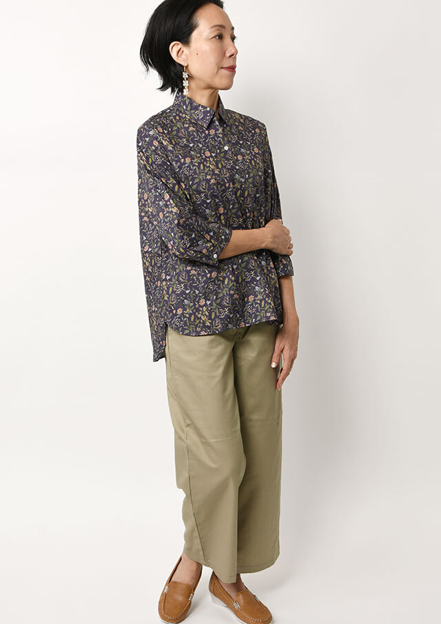 2025秋冬】【ポートランド】TCチノプルオンワイドパンツ【PL095802